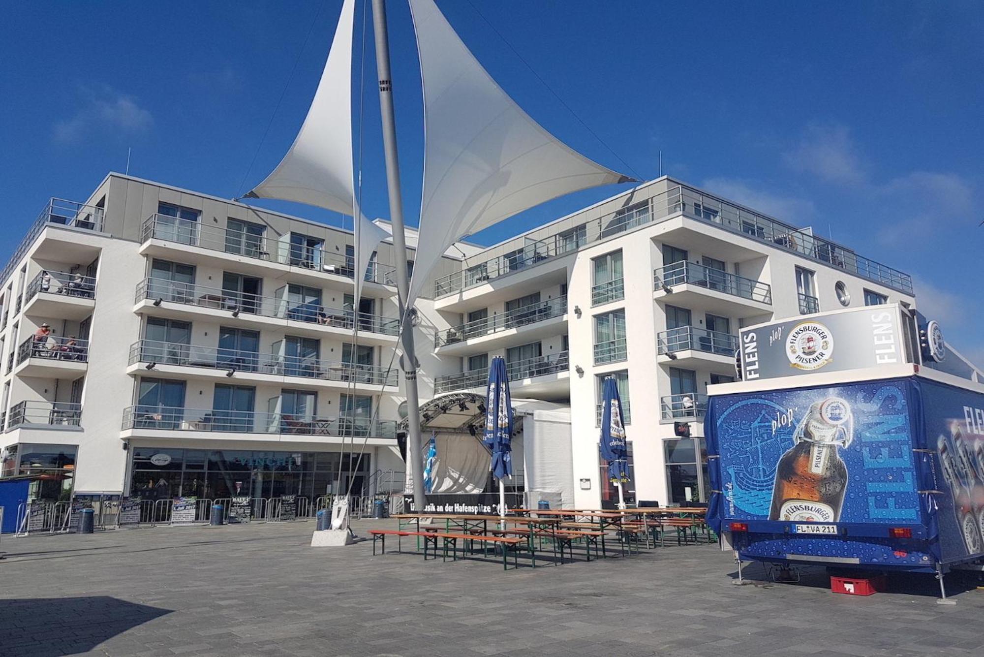 Ahoi Ecki Lägenhet Eckernförde Exteriör bild