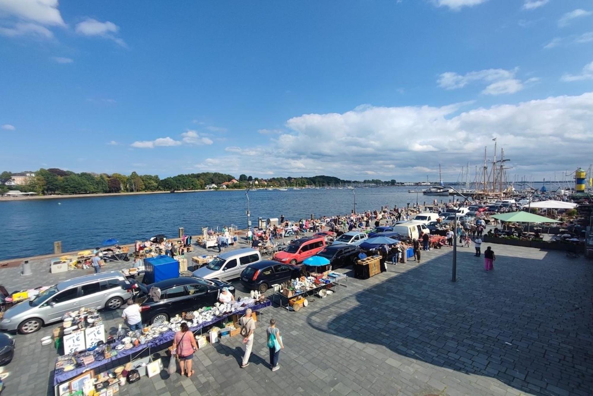 Ahoi Ecki Lägenhet Eckernförde Exteriör bild